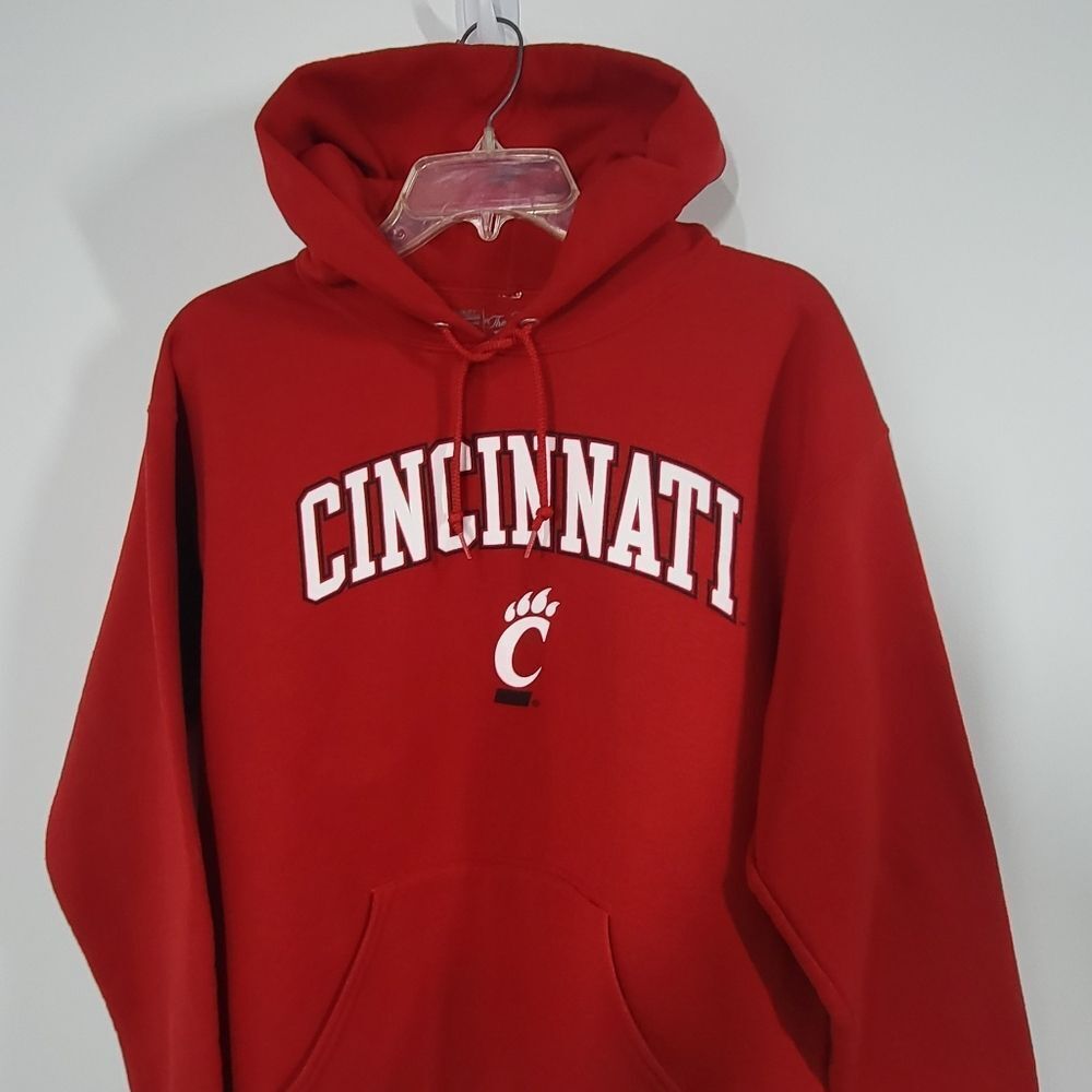 Cincinnati Bearcats Red & White Hoodie